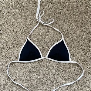Victoria’s Secret pink triangle bikini top